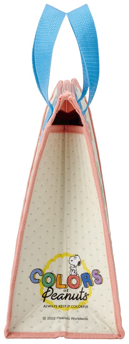 Skater Snoopy Peanuts Non-Woven Colorful Lunch Bag Cooler Fbc1-A- Japan Figure Store - #1 Bring To You The Best Japanese Goods