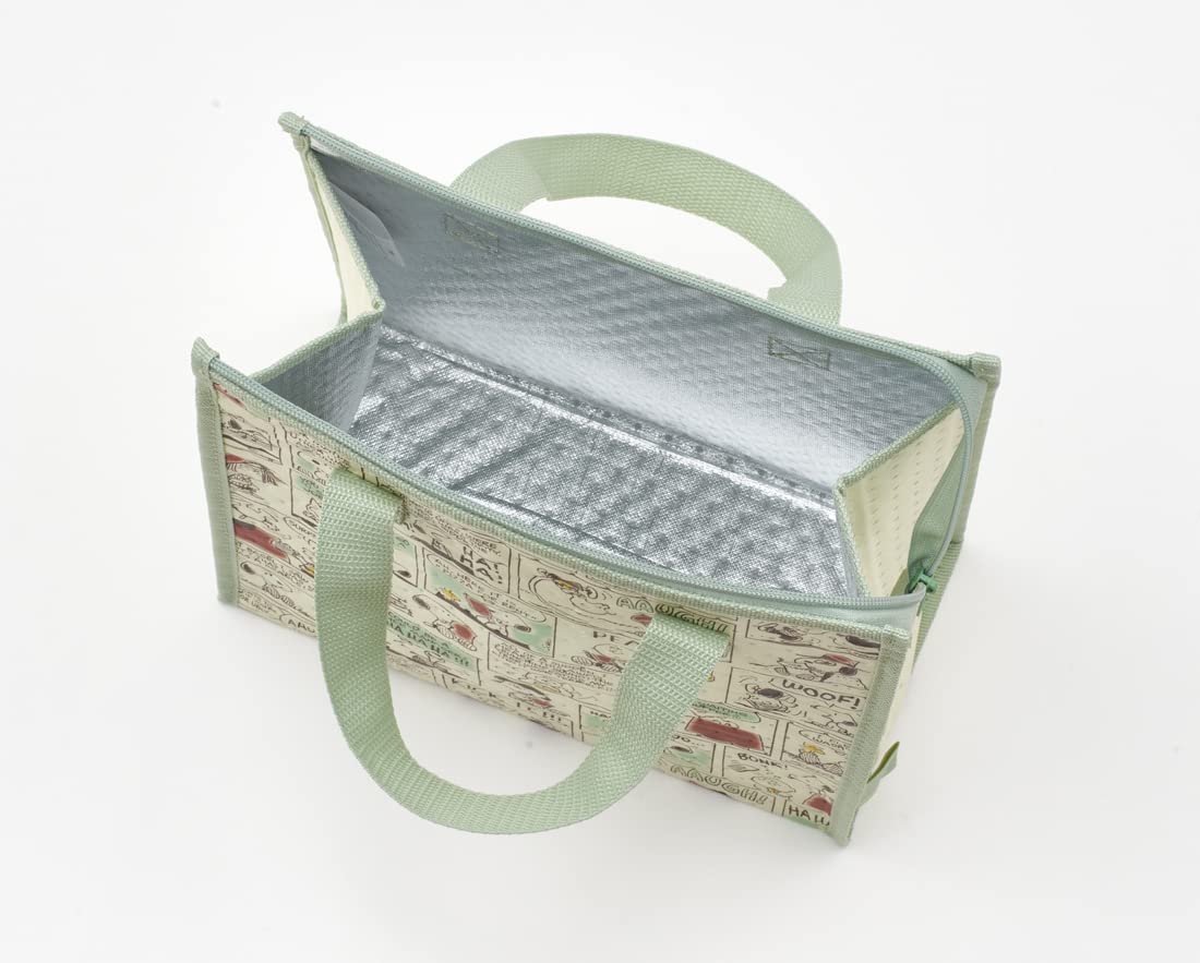 Skater Snoopy Peanuts Comic Non-Woven Cooler Lunch Bag Fbc1-A- Japan Figure Store - #1 Bring To You The Best Japanese Goods