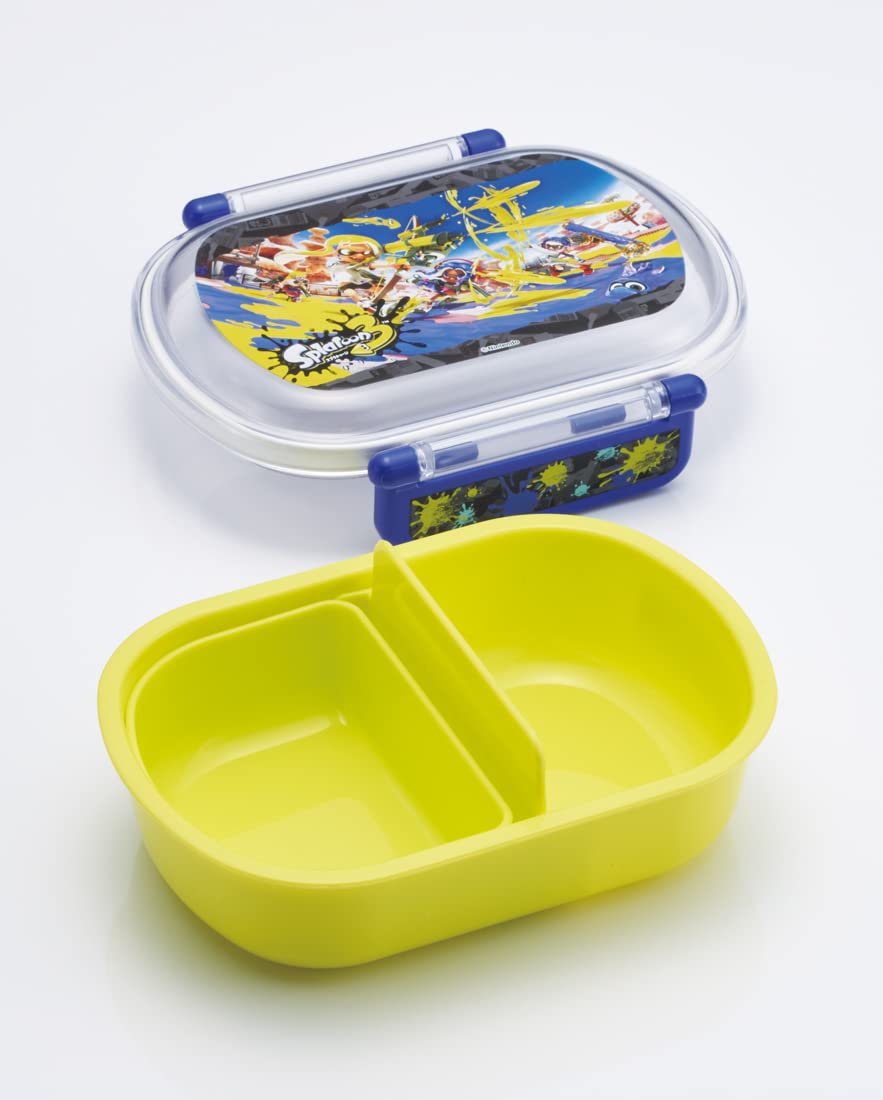 Skater Kids Lunch Box 360Ml Antibacterial Splatoon 3 Design Made in Japan- Japan Figure Store - #1 Bring To You The Best Japanese Goods