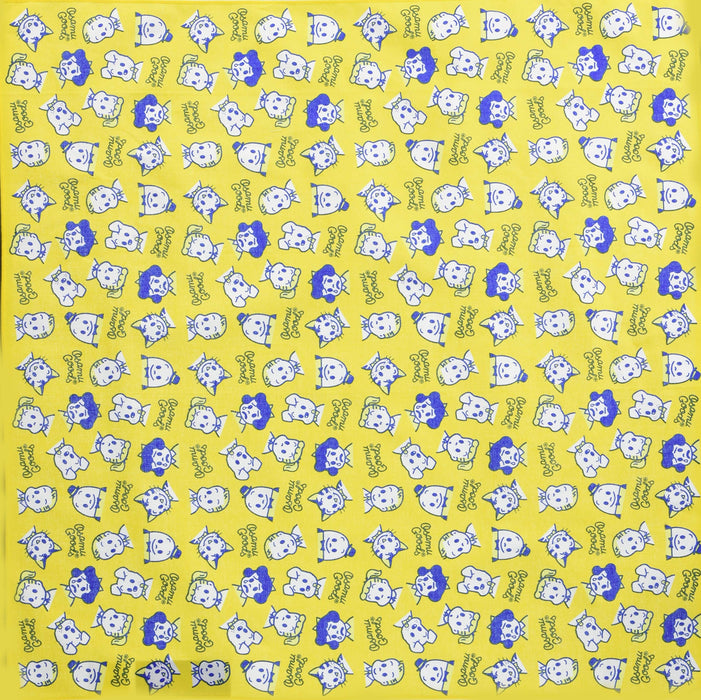 Large Skater Lunch Cloth 52x52cm - Osamu Goods Design Face Kb56 by Skater- Japan Figure Store - #1 Bring To You The Best Japanese Goods