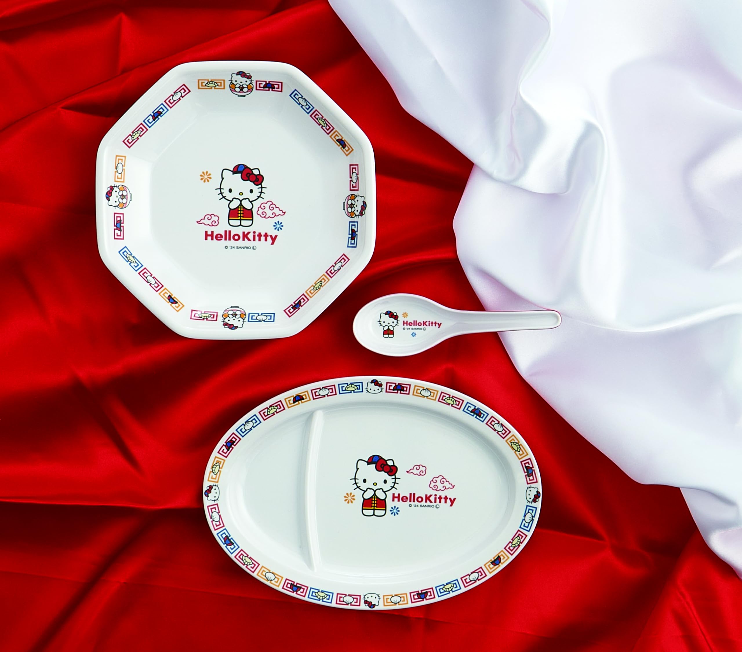 Skater Melamine Spoon Dishwasher Safe Sanrio Hello Kitty Lmch1-A