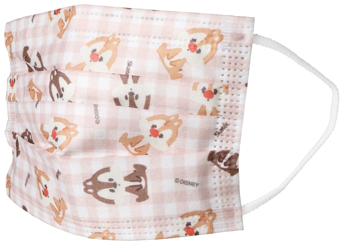Skater Kids 3-Ply Non-Woven Masks Disney Chip & Dale Extra Large 30pcs Box- Japan Figure Store - #1 Bring To You The Best Japanese Goods