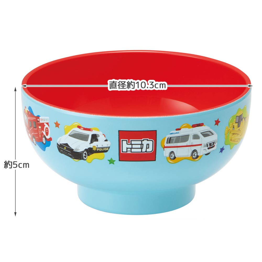 Skater 250ml Microwave & Dishwasher Safe Painted Soup Bowl - Tomica N6-A- Japan Figure Store - #1 Bring To You The Best Japanese Goods
