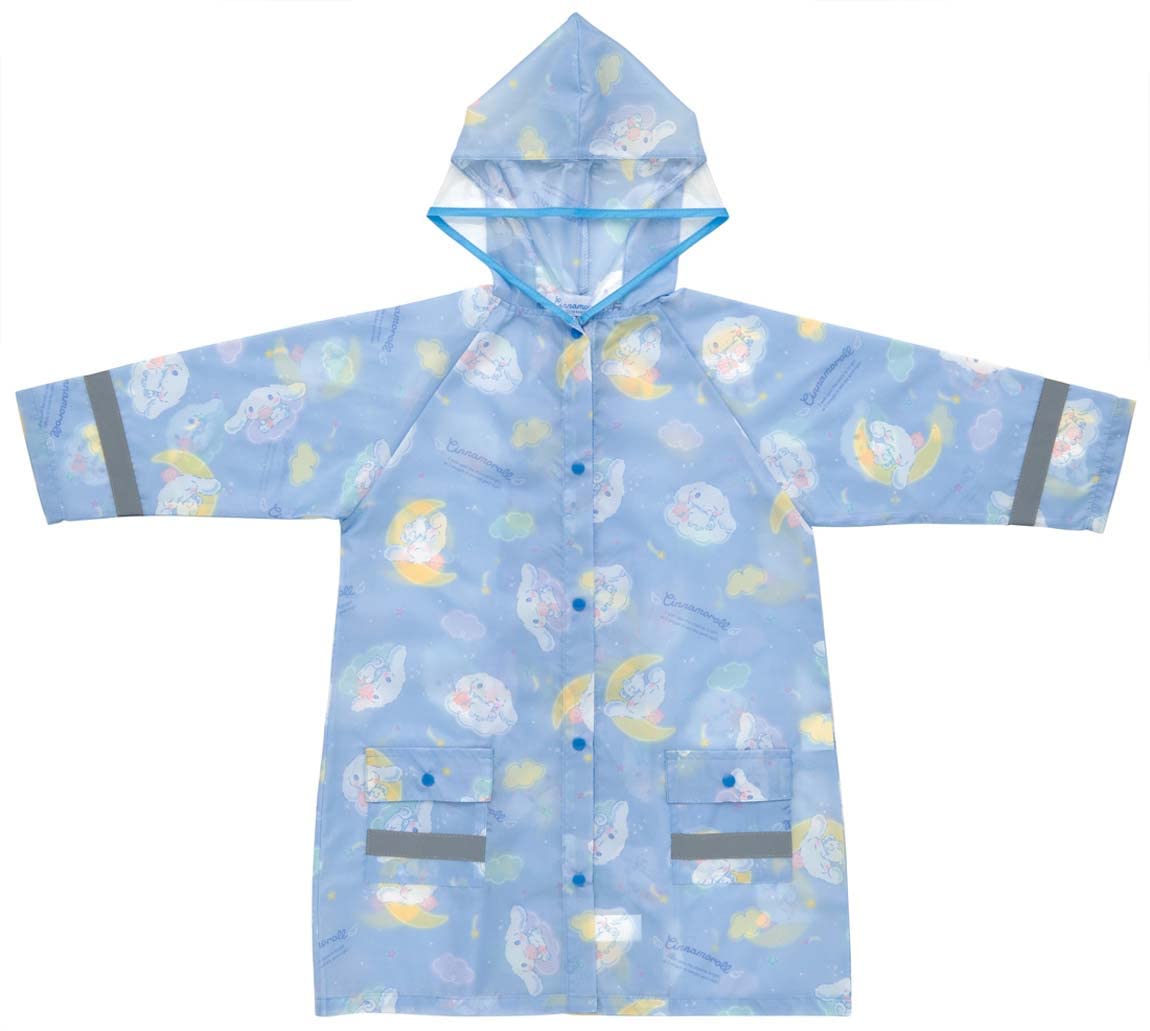 Skater Kids Raincoat Cinnamoroll Starry Sky Suitable for 110-125cm Sanrio Raco1N-A- Japan Figure Store - #1 Bring To You The Best Japanese Goods