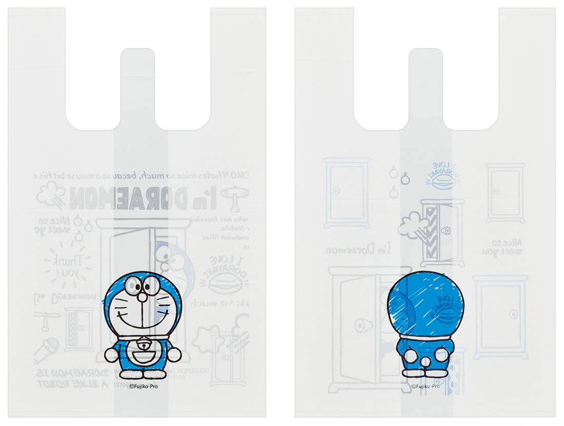 Skater Doraemon Lunch Box Bags 40x25x20cm Pack of 10 Size S Skater Sanrio Shopping Bags- Japan Figure Store - #1 Bring To You The Best Japanese Goods