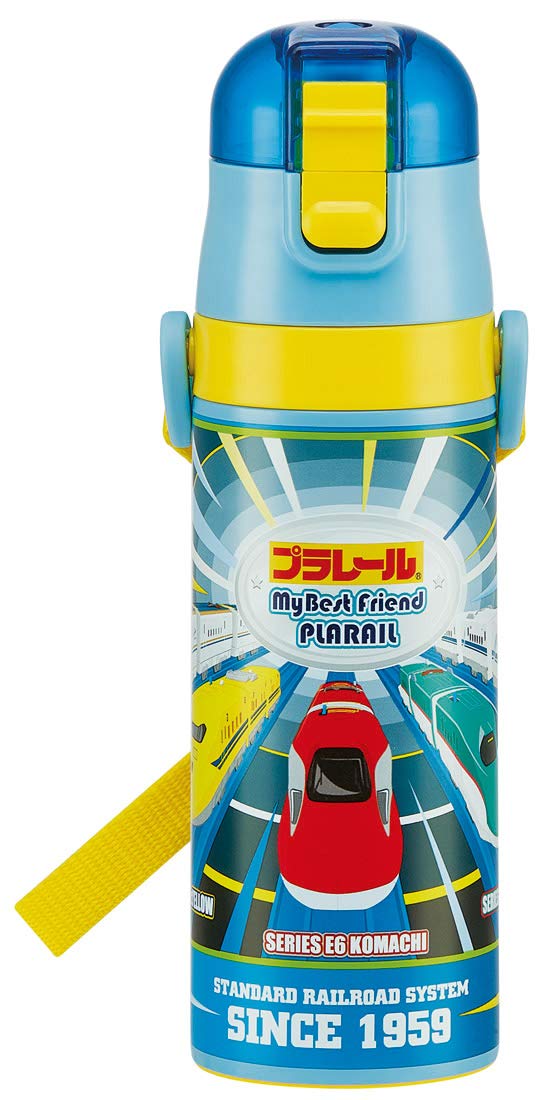Skater Stainless Steel 19 470ml Sports Water Bottle for Children Plarail Sdc4- Japan Figure Store - #1 Bring To You The Best Japanese Goods