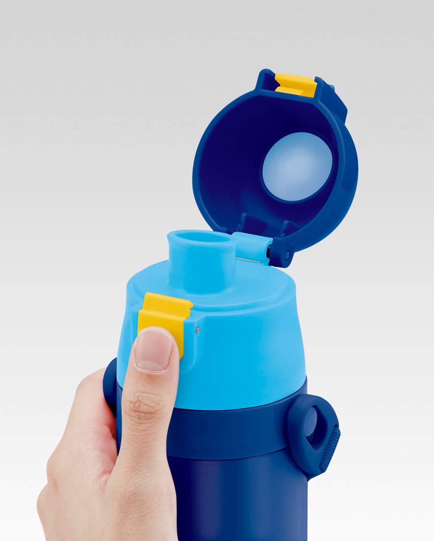 Skater 470ml Stainless Steel Sports Water Bottle for Kids Comic Star Design- Japan Figure Store - #1 Bring To You The Best Japanese Goods