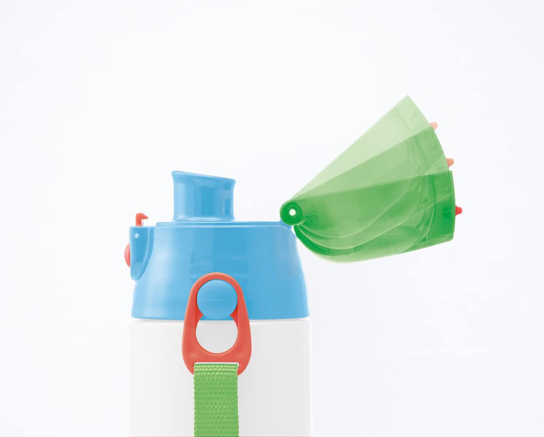 Skater Kids' 580ml Stainless Steel Water Bottle Maizen Sisters Design Direct Drinking - Sdc6N-A- Japan Figure Store - #1 Bring To You The Best Japanese Goods