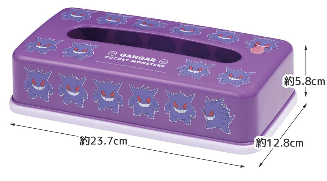 Skater Pokemon Gengar 23 Soft Pack Tissue Paper Stocker Tsst0-A- Japan Figure Store - #1 Bring To You The Best Japanese Goods