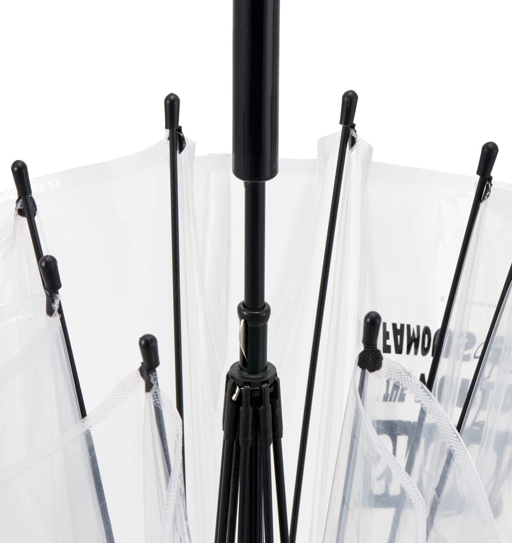 Skater Long Vinyl Umbrella 60cm with Snoopy Logo - Model UBV1N-A- Japan Figure Store - #1 Bring To You The Best Japanese Goods