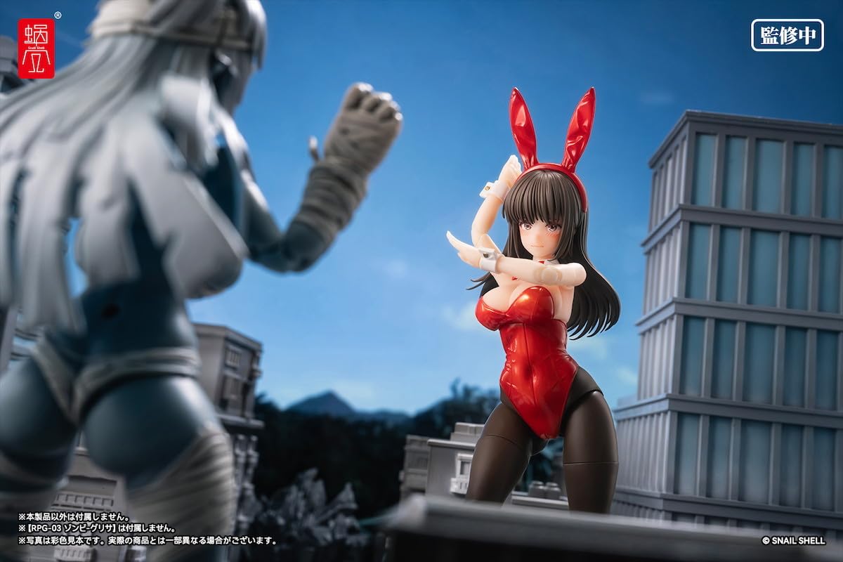 Snail Shell Jk-01 Bunny Girl Rena 1/12 Scale Pre-Painted Action Figure