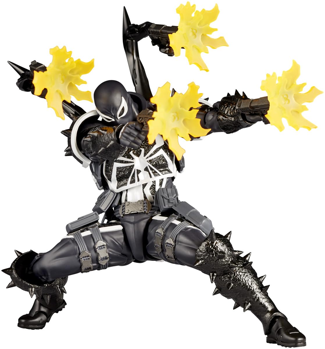Kaiyodo Amazing Yamaguchi Revoltech Agent Venom Spider-Man 2025 Re-Release- Japan Figure Store - #1 Bring To You The Best Japanese Goods