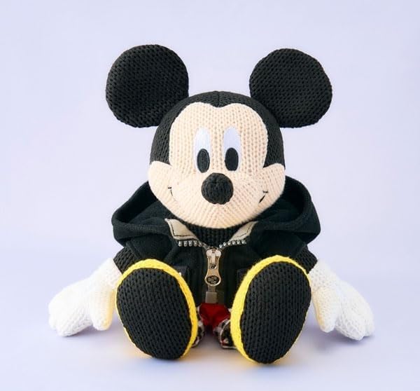Square Enix Kingdom Hearts III The King Amigurumi Plush Doll Japan Official- Japan Figure Store - #1 Bring To You The Best Japanese Goods