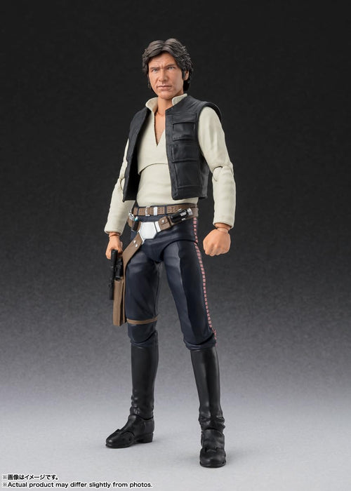 Bandai Spirits S.H.Figuarts Star Wars Han Solo Classic Version Action Figure- Japan Figure Store - #1 Bring To You The Best Japanese Goods
