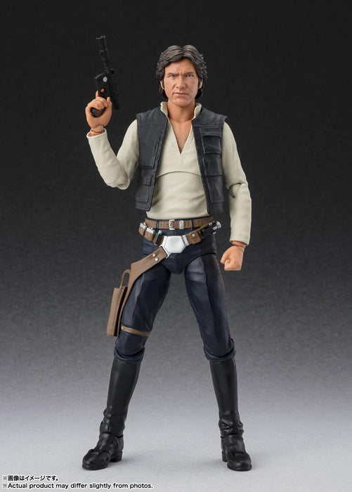 Bandai Spirits S.H.Figuarts Star Wars Han Solo Classic Version Action Figure- Japan Figure Store - #1 Bring To You The Best Japanese Goods