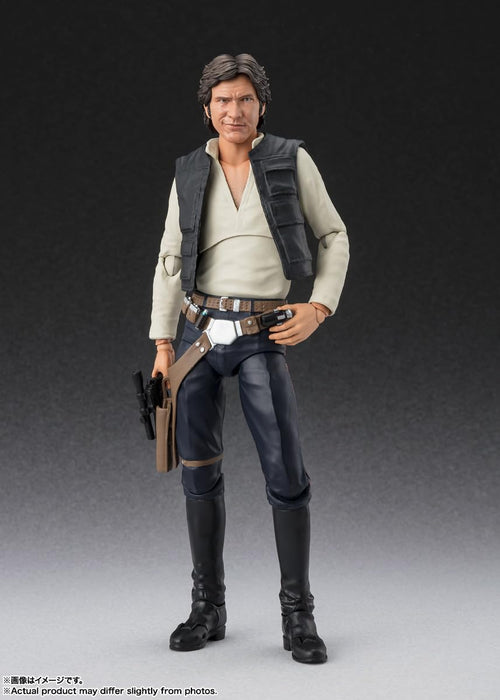 Bandai Spirits S.H.Figuarts Star Wars Han Solo Classic Version Action Figure- Japan Figure Store - #1 Bring To You The Best Japanese Goods