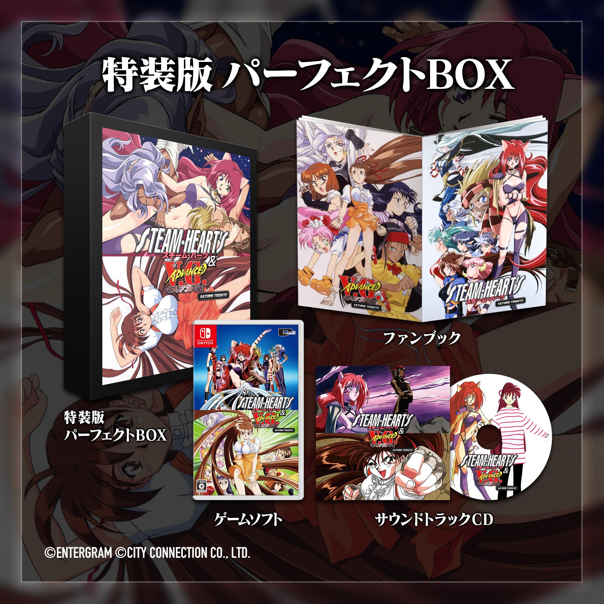 City Connection Saturn Tribute Special Edition with Soundtrack and Booklet- Japan Figure Store - #1 Bring To You The Best Japanese Goods