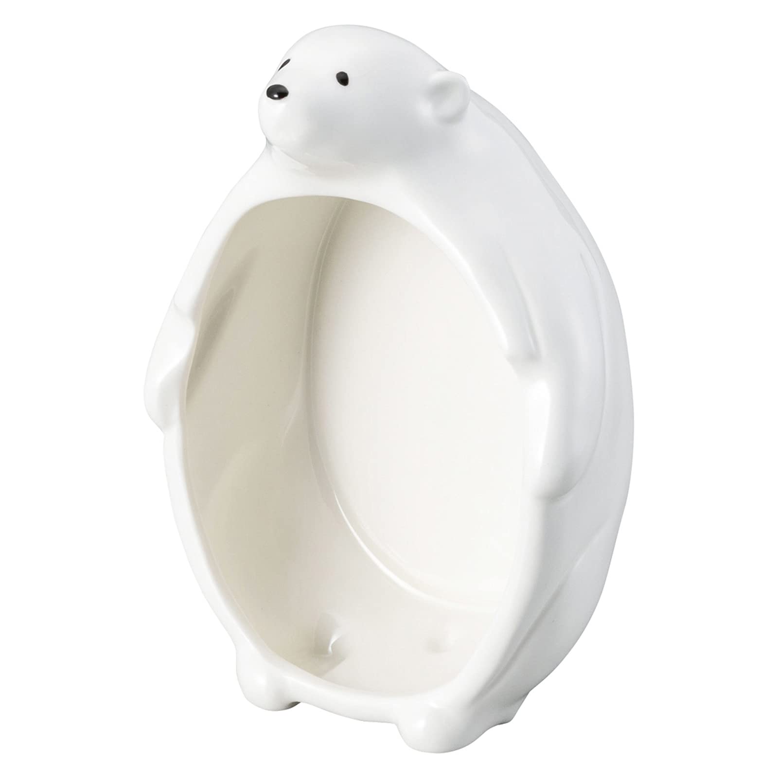 Sun Art Arctic Polar Bear Small Noodle Bowl 680ml - Cute Tableware White