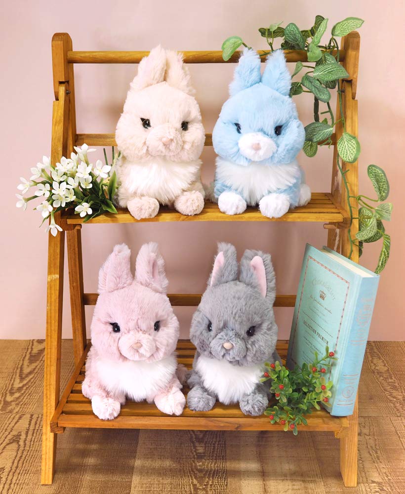 SUNLEMON Plush Doll Lapinou Netherland Dwarf Rabbit Blue- Japan Figure Store - #1 Bring To You The Best Japanese Goods