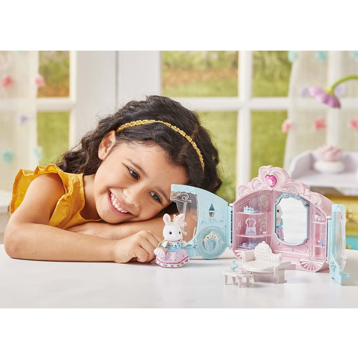 Epoch Sylvanian Families Hair Salon Sparkling Carriage Toy Ages 3+- Japan Figure Store - #1 Bring To You The Best Japanese Goods