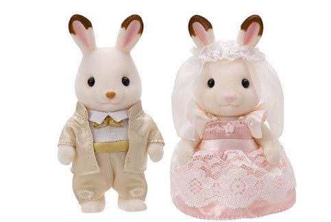 Sylvanian Families Lovely Wedding Pair Set - Pink- Japan Figure Store - #1 Bring To You The Best Japanese Goods