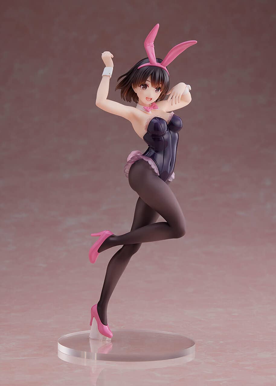 Taito Saekano Fine Coreful Kato Megumi Bunny Figure - Collectible Version
