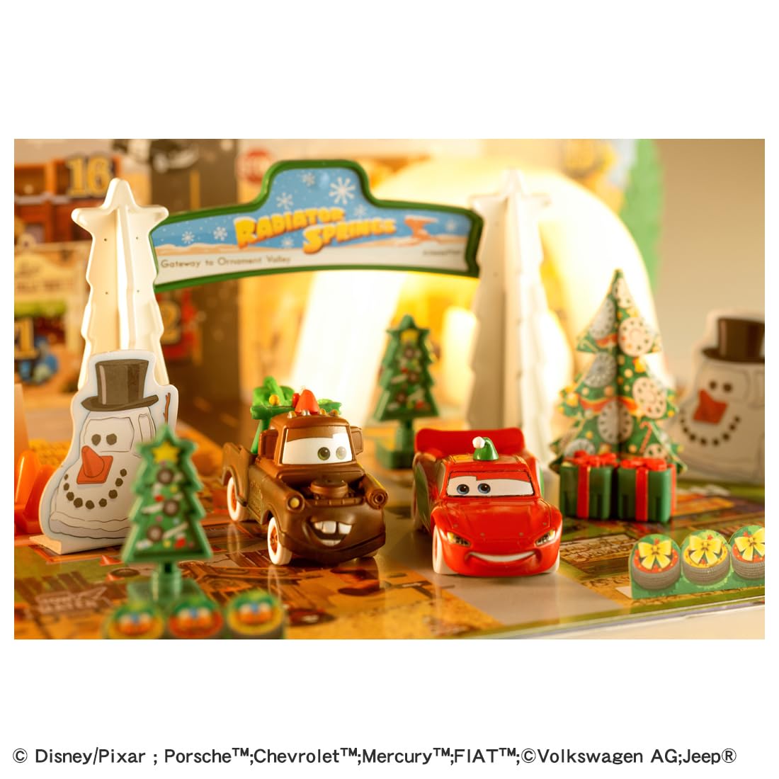 Takara Tomy Disney Cars Tomica 2025 Advent Calendar Toy for Ages 3+