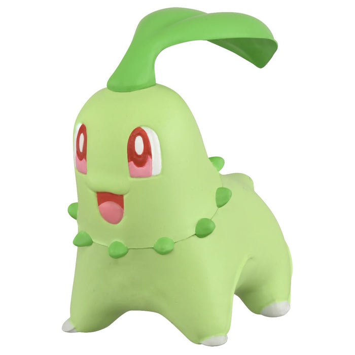 Figurine de collection Pokémon Chikorita Moncolle de Takara Tomy