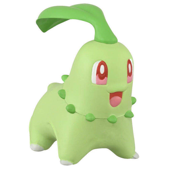 Figurine de collection Pokémon Chikorita Moncolle de Takara Tomy