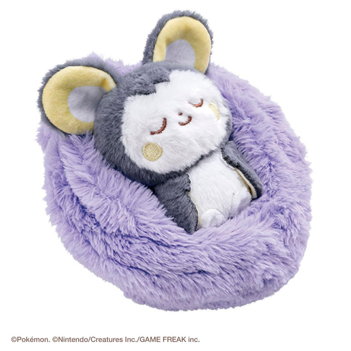 Poupée en peluche Pokepiece Emolga Pokémon de Takara Tomy, modèle "Fruit dormant"