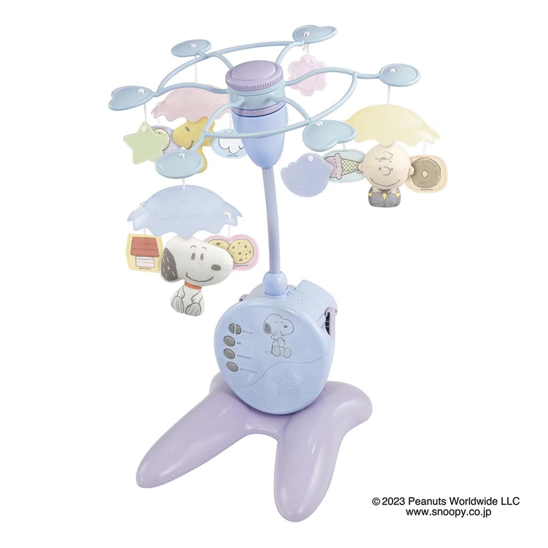 Takara Tomy Soft Rattle Merry Premium Snoopy for Baby Beds & Playtime- Japan Figure Store - #1 Bring To You The Best Japanese Goods