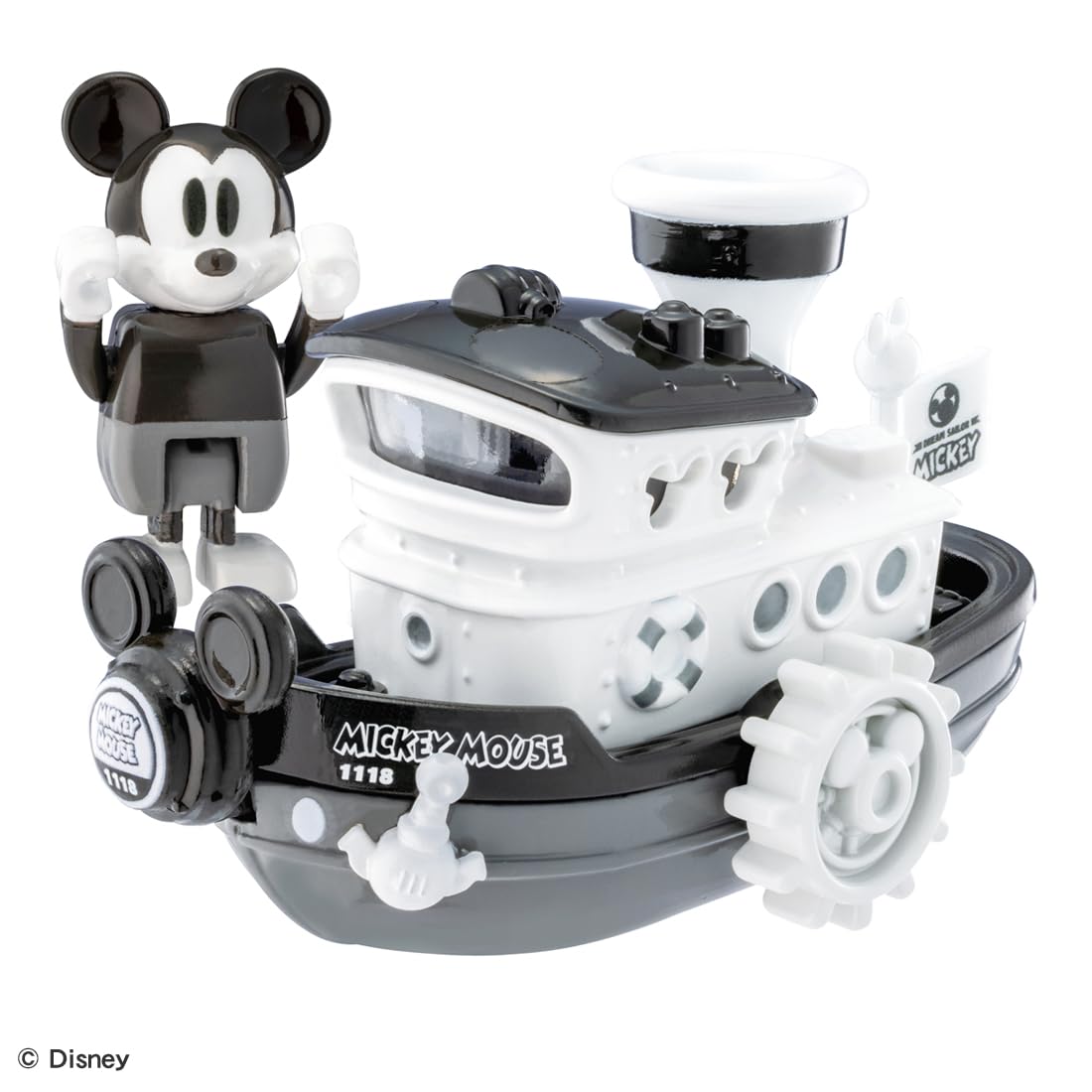 Takara Tomy Tomica No. 181 Disney Sailor Mickey Mouse Mini Car Toy Ages 3+- Japan Figure Store - #1 Bring To You The Best Japanese Goods