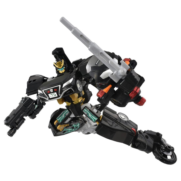 Takara Tomy Tomica Police Braver Ensemble voiture et vélo pour 3 ans et plus Mini jouet Combo