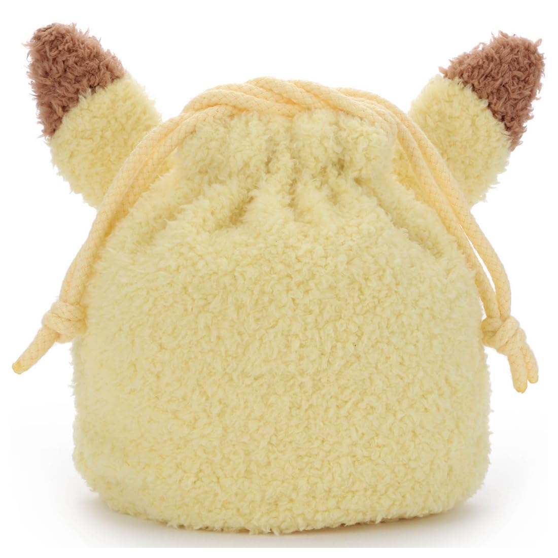 Takaratomy Arts Pikachu Plush Drawstring Bag 18cm Poke Piece Toy