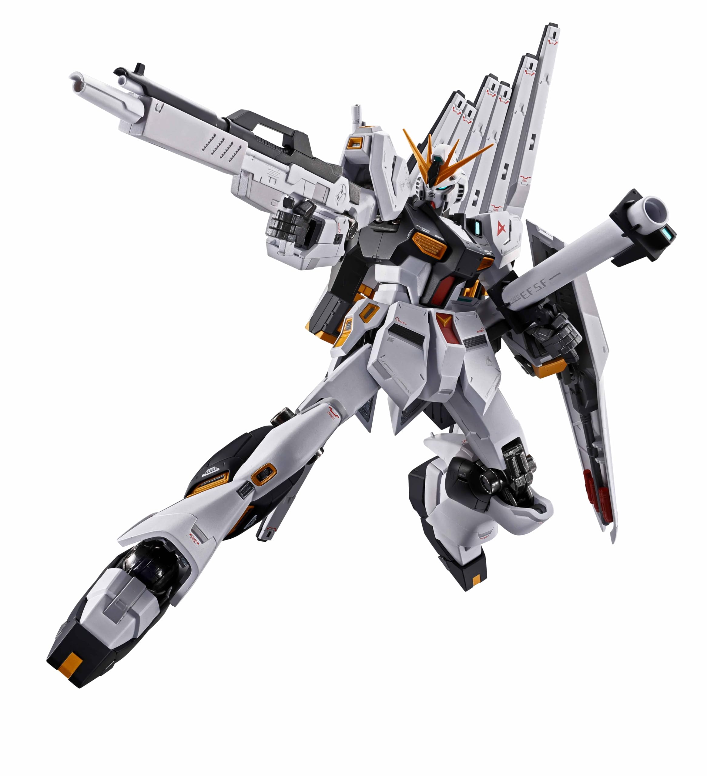 Tamashii Nations Metal Robot Nu Gundam Action Figure 150mm ABS Die-Cast PVC