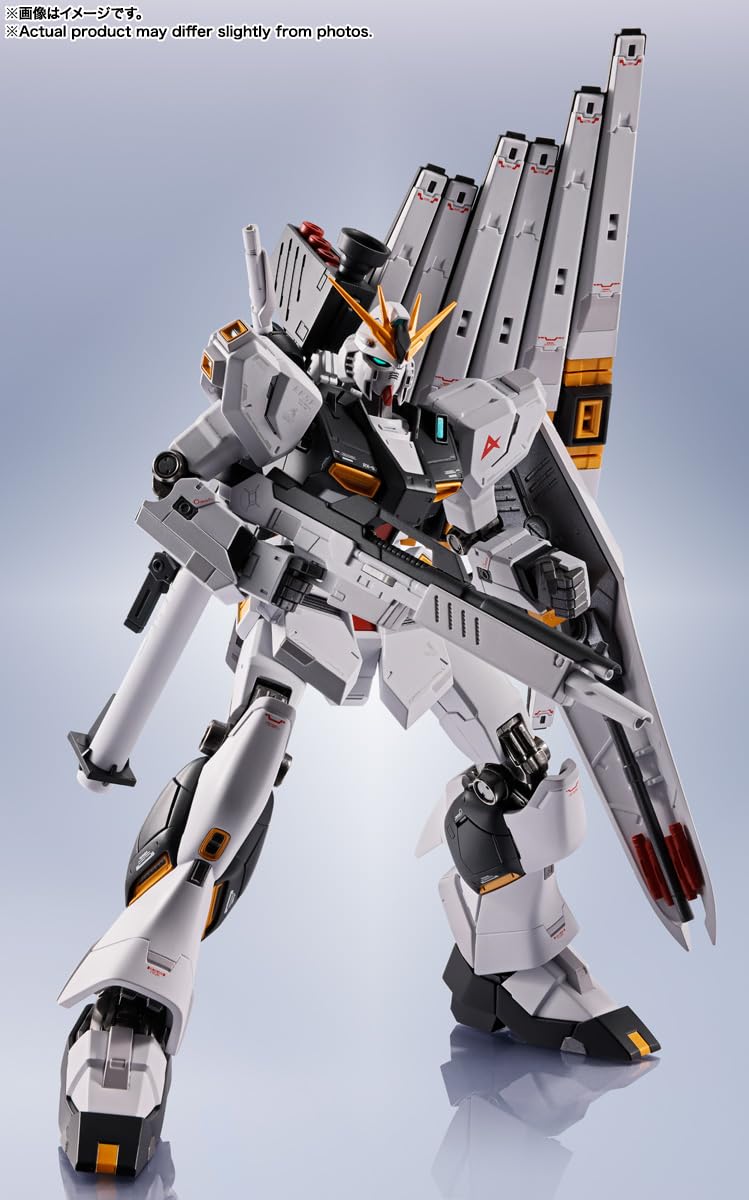 Tamashii Nations Metal Robot Nu Gundam Action Figure 150mm ABS Die-Cast PVC