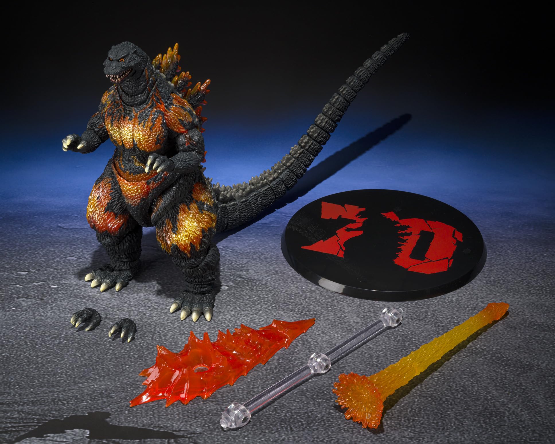 Tamashii Nations SH MonsterArts Godzilla 1995 70th Anniversary Action Figure 160mm