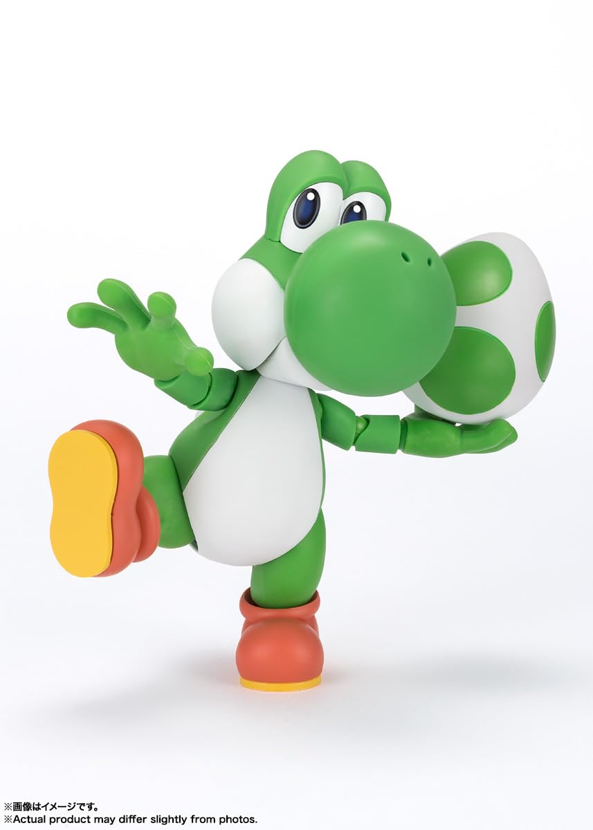 Tamashii Nations Super Mario Yoshi 110mm Movable Figure ABS PVC SHFiguarts