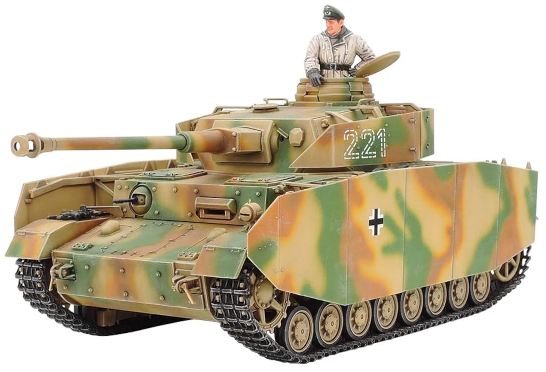 Tamiya 1/35 German Army IV Tank H Early Model Plastic Model Kit 35209- Japan Figure Store - #1 Bring To You The Best Japanese Goods
