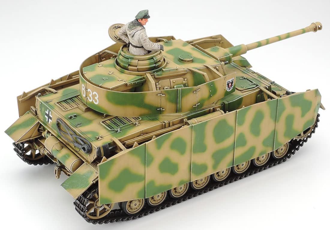 Tamiya 1/35 German Army IV Tank H Early Model Plastic Model Kit 35209- Japan Figure Store - #1 Bring To You The Best Japanese Goods