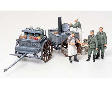 Tamiya 1/35 German Army Field Cooking Set Military Miniature Model 35247- Japan Figure Store - #1 Bring To You The Best Japanese Goods