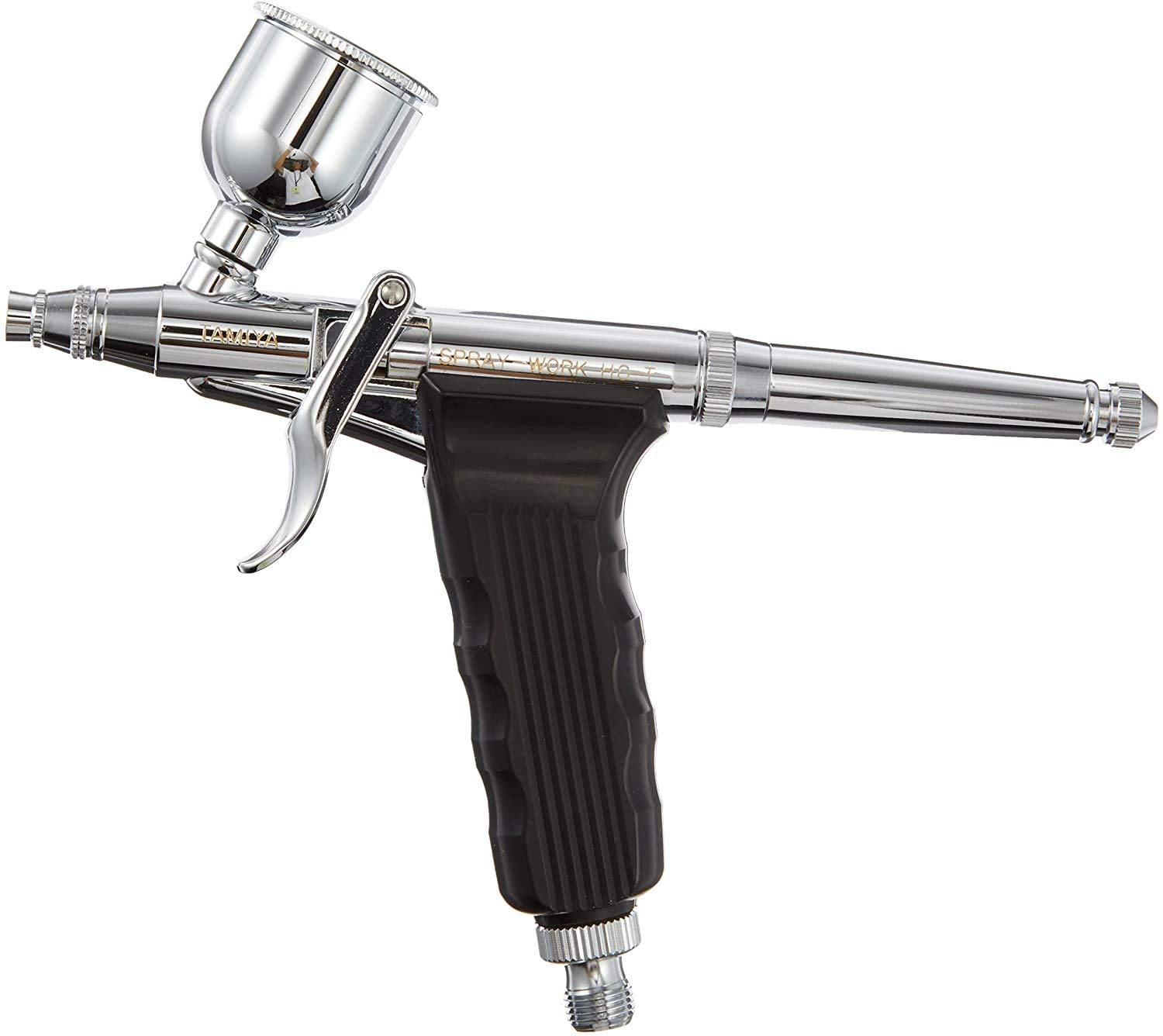 Tamiya Airbrush System 44 Spraywork Compressor Revo II with HG Trigger Airbrush- Japan Figure Store - #1 Bring To You The Best Japanese Goods