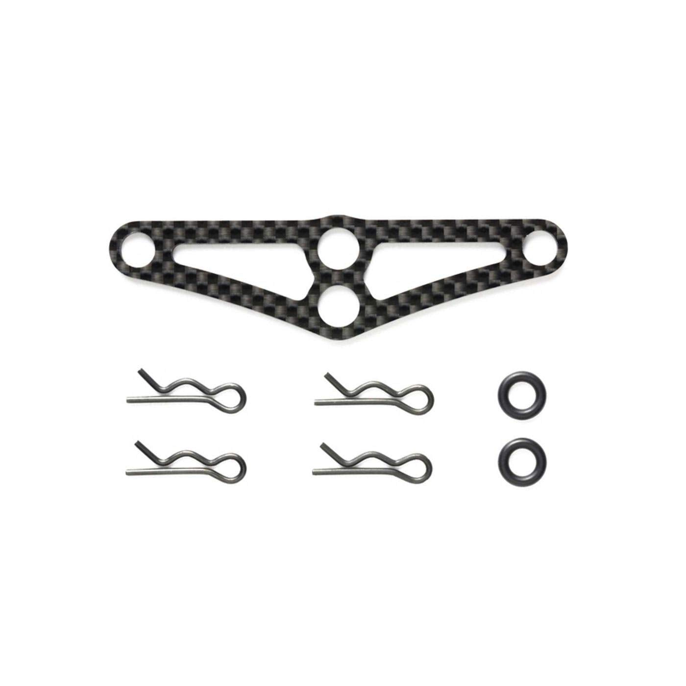 Tamiya Carbon Body Mount Member for Touring Cars Front - RC Parts 54782- Japan Figure Store - #1 Bring To You The Best Japanese Goods
