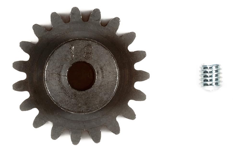 Tamiya 08 Steel Pinion Gear 19T - High Performance Upgrade OP.1629- Japan Figure Store - #1 Bring To You The Best Japanese Goods