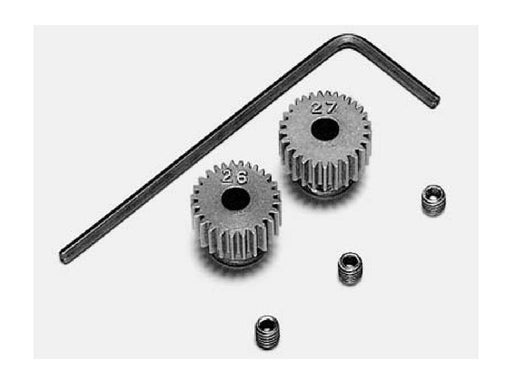 Tamiya Hop-Up Steel Pinion Gears 26T 27T - Upgrade Your RC Car Performance- Japan Figure Store - #1 Bring To You The Best Japanese Goods