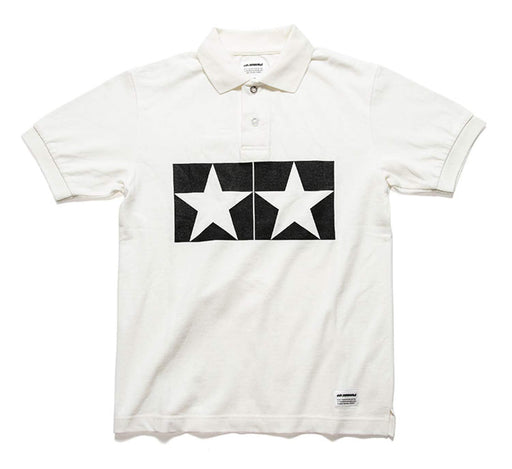 Tamiya Jun Watanabe White Polo Shirt Large - Model 67466- Japan Figure Store - #1 Bring To You The Best Japanese Goods