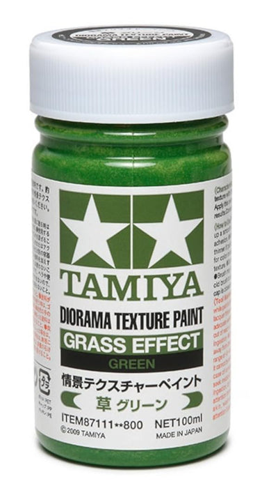 Tamiya Diorama Texture Paint Grass Green 100ml Make-Up Material Series 87111- Japan Figure Store - #1 Bring To You The Best Japanese Goods
