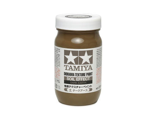 Tamiya Diorama Texture Paint Earth/Dark Earth 250ml - Model Paint 87121- Japan Figure Store - #1 Bring To You The Best Japanese Goods