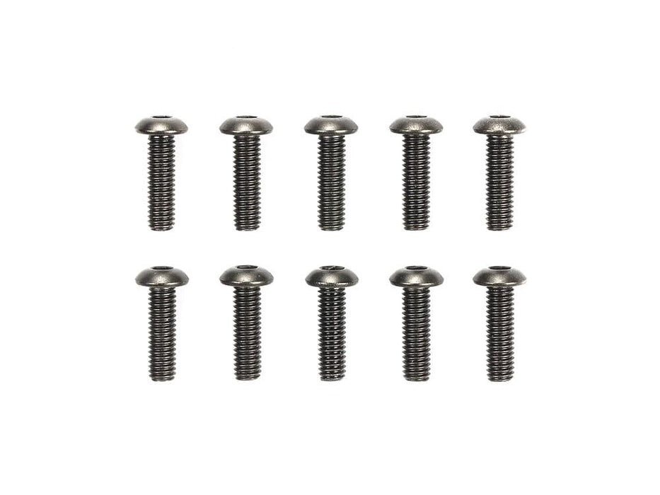 Tamiya 3x10mm Steel Hexagon Round Screws 10pcs RC Spare Parts 51628- Japan Figure Store - #1 Bring To You The Best Japanese Goods