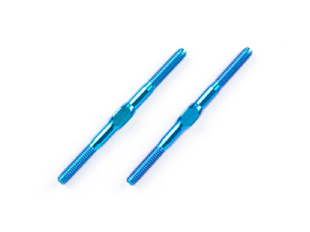 Tamiya TRF 3x42mm Blue Titanium Turnbuckle Shaft 42120- Japan Figure Store - #1 Bring To You The Best Japanese Goods